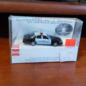 Vintage 1999 Busch HO5612 Chevy State Police Car
